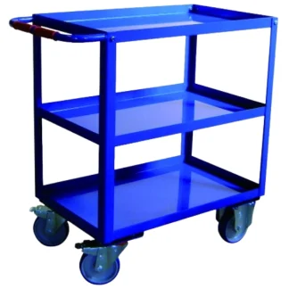 Carro de Transporte com 3 Prateleiras com Fundo 350KG 800X500X930MM 0029