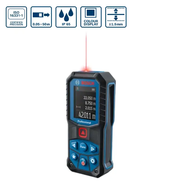 Medidor de Distâncias Laser GLM 50-22 Bosch 0601072S00