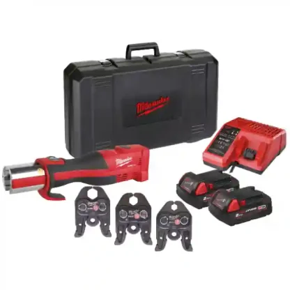 Prensadora Hidráulica M18™ FORCE LOGIC™ Milwaukee M18BLHPT-202C V-KIT