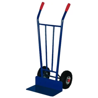 Carro de Transporte para Armazém com Rodas Pneumáticas e Base 15CM 250KG 420X520X1120MM 2502