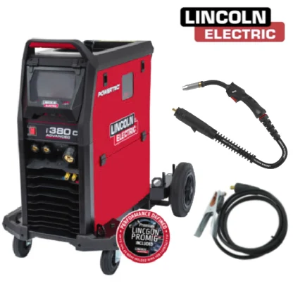 Aparelho de Soldar Lincoln Powertec i380C Pack Ar