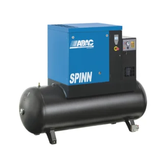 Compressor de Ar de Parafuso c/ Controlador Série SPINN 7.5HP 270L 400V 8Bar ABAC SPINN 5.5XE 8 270