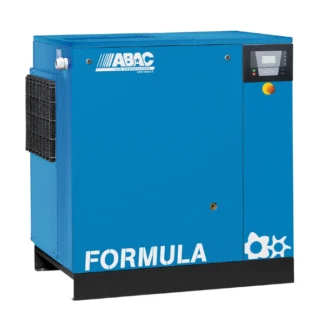 Compressor de Ar de Parafuso c/ Controlador e Transmissão por Correias Série FORMULA 10HP 0L 400V ABAC FORMULA E 7.5 10