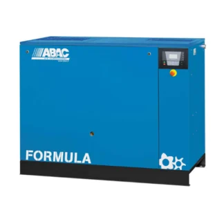 Compressor de Ar de Parafuso c/ Controlador e Transmissão por Correias Série FORMULA 25HP 0L 400V ABAC FORMULA E 18 13