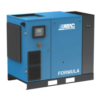 Compressor de Ar de Parafuso c/ Controlador e Transmissão Direta Série FORMULA 30HP 0L 400V ABAC FORMULA EI 22 12.5