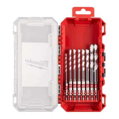 Estojo de 8 Brocas Miltimaterial Milwaukee 4932493872