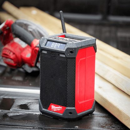 Rádio/Carregador de Trabalho Bluetooth Milwaukee M12RCDAB+-0