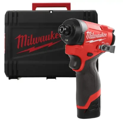 Aparafusadora de Impacto 1/4 Sub Compacta M12 Fuel Milwaukee M12 FID2-202X