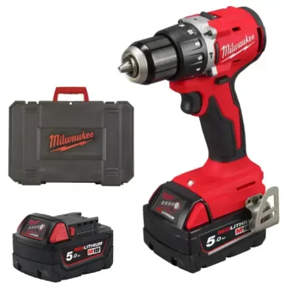 Berbequim com Percussão Compacto Milwaukee M18 BLPDRC-502C