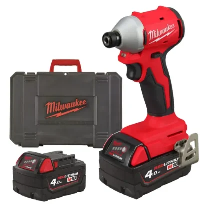 Aparafusadora de Impacto 1/4 Compacta M18 Milwaukee M18 BLIDRC-402C