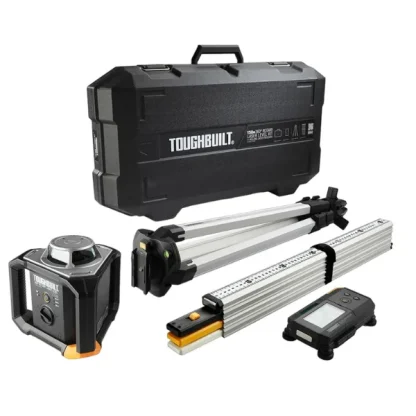 Kit de Nível Laser Giratório 360º + Recetor Laser Toughbuilt TB-H2S4-LL-M150-R1