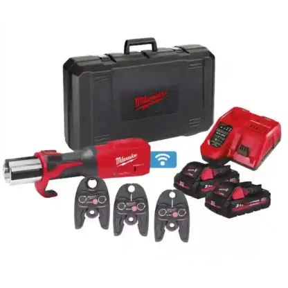 Prensadora Hidráulica M18™ FORCE LOGIC™ Milwaukee M18ONEBLHPT-302CU-SET