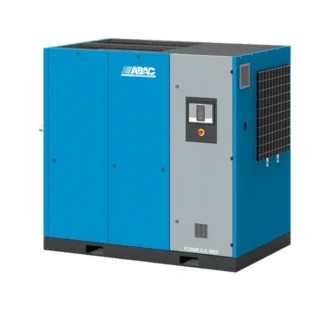 Compressor de Ar de Parafuso c/ Controlador e Trans. p/ Engrenagens Série FORMULA M 75 HP 0L 400V ABAC FORMULA M55 A 10 MEBB