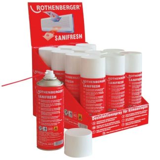 Spray de Limpeza 400ML Rothenberger SANIFRESH (12 unidades)