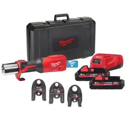 Prensadora Hidráulica M18™ FORCE LOGIC™ Milwaukee M18ONEBLHPT-302CTH-SET