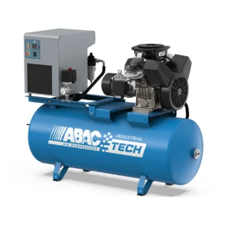 Compressor de Ar de Pistão ABAC TECH Sem Óleo Série ABAC TECH INDUSTRIAL 5,5HP 270L 400V ABAC ATF 5,5 270D 10 YD