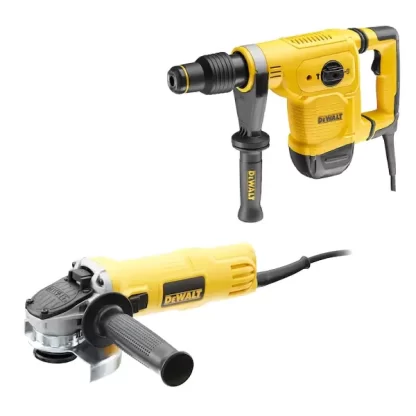 Kit Martelo Demolidor 5Kg 1050W + Rebarbadora 115mm 800W DeWalt CPROF622