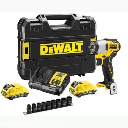 Chave de Impacto sem escovas 3/8" XR 12V Li-Ion 2Ah DeWalt DCF902D2K-QW