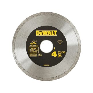 Disco de Corte Diamante Bordo contínuo 125mm Dewalt DT3736-XJ
