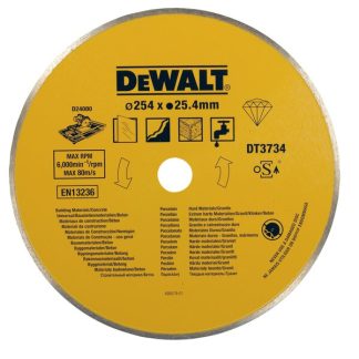 Disco de Corte de Diamante Profissional 250mm Dewalt DT3734-XJ