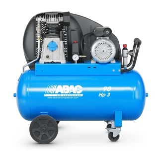 Compressor de Ar de Pistão de 1 Etapa Série EXTENSIVE 3HP 90L 400V ABAC EXT A29B 90 CT3