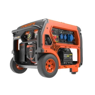 Gerador a Gasolina Monofásico Elétrico 28L 4HP 439CC Genergy BAQUEIRA 7000W