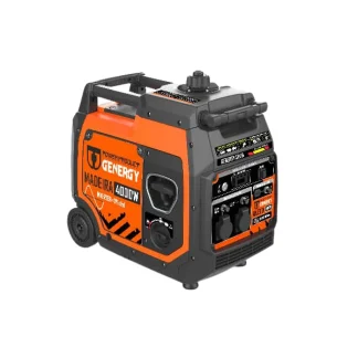 Gerador Inverter a Gasolina Monofásico Elétrico 7.8L 2.25HP 224CC Genergy MADEIRA 4000W