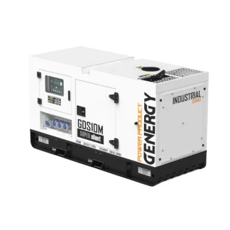 Gerador a Gasóleo Monofásico Elétrico 66L 1357CC Genergy GDS10M 7.2kW 9kVA