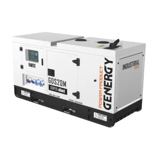 Gerador a Gasóleo Monofásico Elétrico 85L 2540CC Genergy GDS20M 14.4kW 18kVA