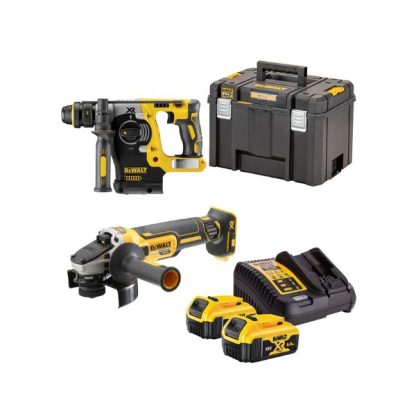 Kit Martelo Eletropneumático DCH273 + Rebarbadora DCG405 DeWalt