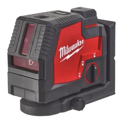 Nível Laser de 2 Linhas a Bateria Milwaukee L4 CLLP-301C