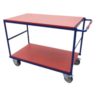 Carro de Transporte com 2 Prateleiras 500KG 1210X710X950MM L5806