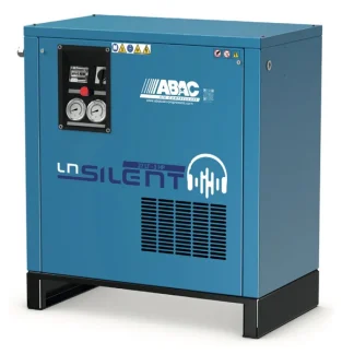 Compressor de Ar de Pistão Insonorizado Série FULL SILENT 3HP 27L 400V ABAC LN0 A29B 27 T3 DOL