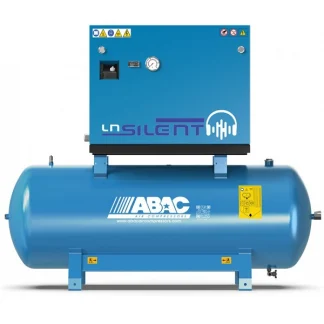 Compressor de Ar de Pistão Insonorizado Série FULL SILENT 3HP 100L 230V ABAC LN1 A39B 100 M3 DOL