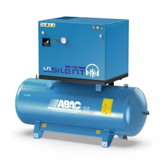 Compressor de Ar de Pistão Insonorizado Série FULL SILENT 4HP 270L 400V ABAC LN1 A49B 270 T4 DOL