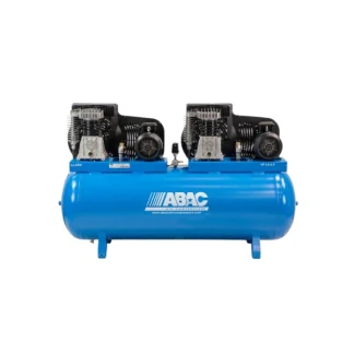 Compressor de Ar de Pistão de 2 Etapas Série PRO TANDEM 5,5+5,5HP 500L 400V ABAC PRO B5900 500 T5,5