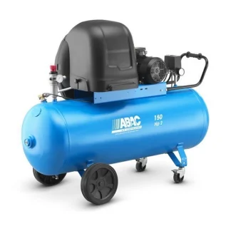 Compressor de Ar de Pistão Insonorizado Série S SILENT 2HP 150L 230V ABAC S A29B 150 CM2