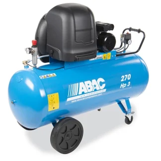 Compressor de Ar de Pistão Insonorizado Série S SILENT 3HP 270L 400V ABAC S A39B 270 CT3