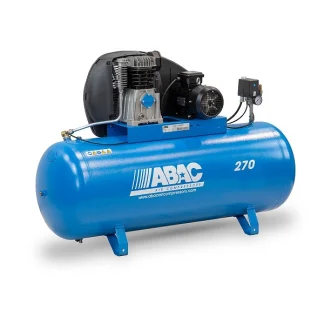 Compressor de Ar de Pistão Insonorizado Série S SILENT 3HP 270L 400V ABAC S A39B 270 FT3