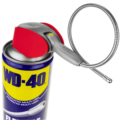 Spray Lubrificante WD-40 com tubo flexível