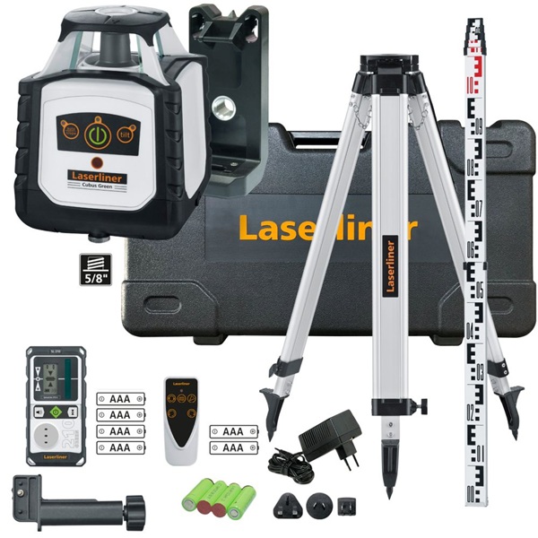Laser Rotativo Verde Cubus G 210 S Set 150 cm Laserliner 052.305A