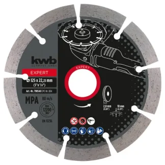 Disco Diamante Segmentado Para Betão Expert KWB