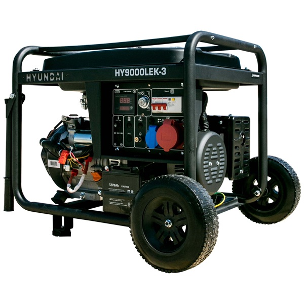 Gerador Gasolina Trifásico HY9000LEK-3 7,5 kVA Hyundai