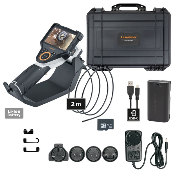 Endoscópio Industrial VideoFlex HD Duo Set 1 Laserliner 082.283A