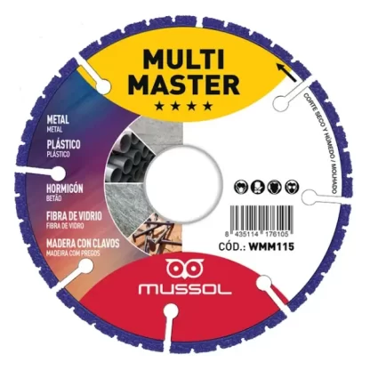 Disco de Diamante Multimaster Mussol