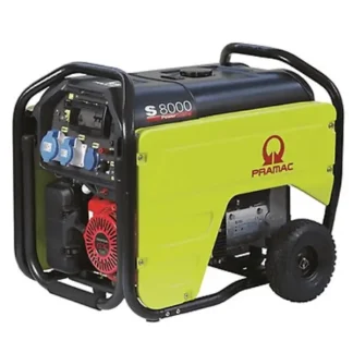 Gerador Portátil Gasolina Monofásico AVR+DPP Série S Pramac S8000