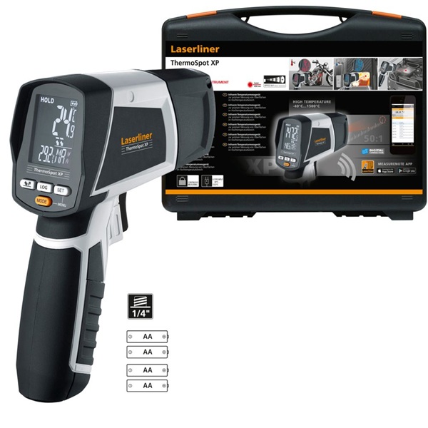 Medidor de Temperatura ThermoSpot XP Laserliner 082.043A
